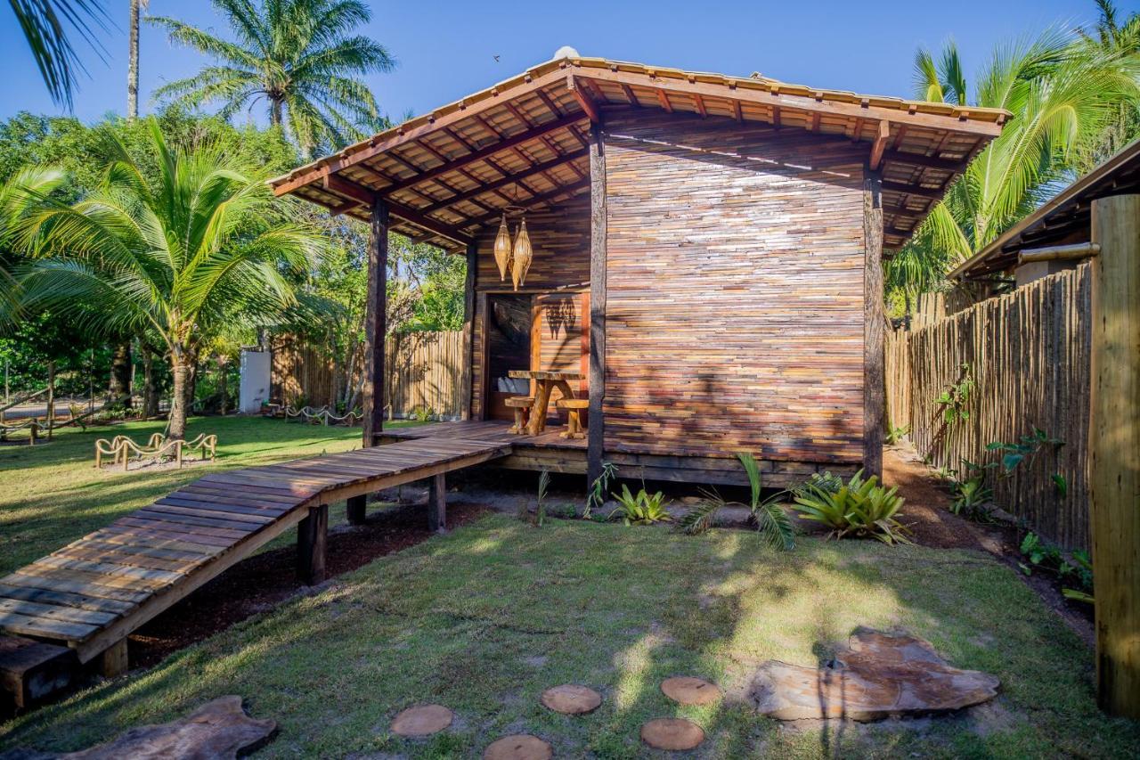 Cabana Fluir - Taipu De Fora - Peninsula De Marau 바라 그란데 외부 사진