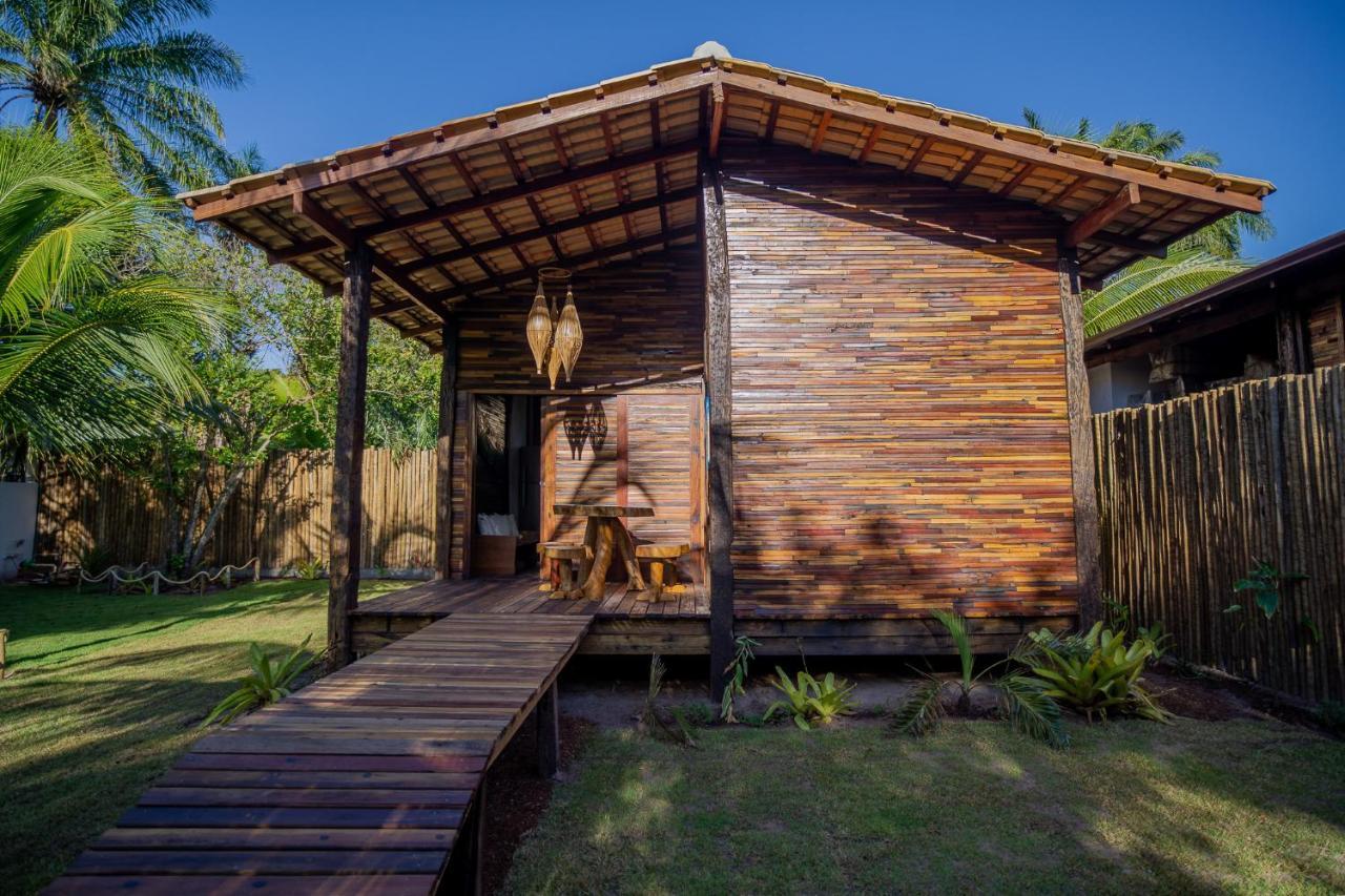 Cabana Fluir - Taipu De Fora - Peninsula De Marau 바라 그란데 외부 사진