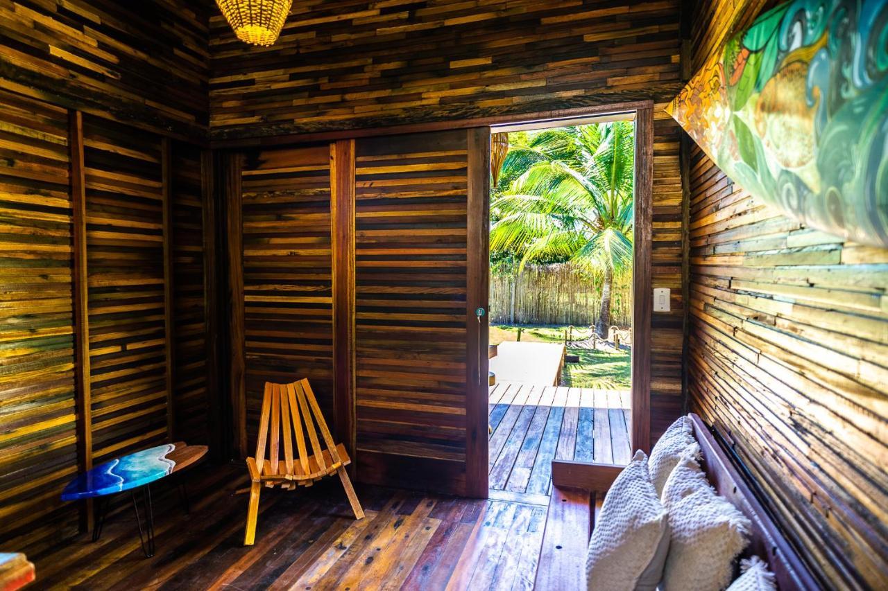 Cabana Fluir - Taipu De Fora - Peninsula De Marau 바라 그란데 외부 사진